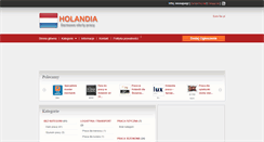 Desktop Screenshot of holandia.praca-ue.pl