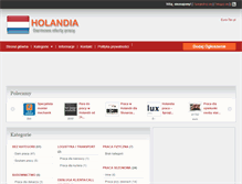 Tablet Screenshot of holandia.praca-ue.pl